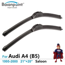 Wiper Blades for Audi A4 (B5) Saloon 1995-2000 21"+20", Set of 2, Good Windshield Wipers 2024 - buy cheap