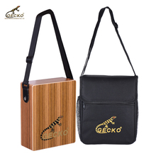 GECKO C-68Z Portable Traveling Cajon Box Drum Hand Drum Wood Percussion Instrument with Strap Carrying Bag 2024 - buy cheap