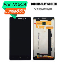PrepairP LCD screen for Nokia lumia 830 lcd display screen digitizer screen assembly for NOKIA LUMIA 830 lcd digitzer screen 2024 - buy cheap
