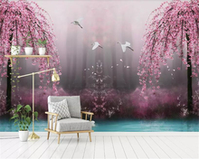 beibehang wall papers home decor mural Stylish and beautiful flower wallpaper porch aisle 3d wallpaper wallpaper background wall 2024 - buy cheap