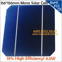 50pcs/Lot  4.66W Monocrystalline Solar Cell 6x6, high Efficiency,A Grade,Used for Making Solar Panel,CE,TUV,RoHS 2024 - buy cheap
