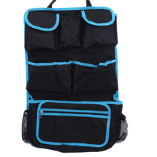 Black Car Seat Storage Bag Multifunction Car Storage Hanging Bag Multi-pocket Car Seat Back Storage Bags 2024 - buy cheap