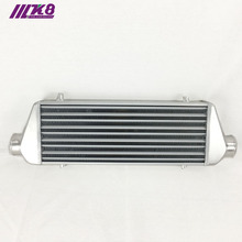 Radiador Turbo intercooler de montaje frontal, barra y placa Universal OD = 63mm RODIN, 450x180x65mm 2024 - compra barato