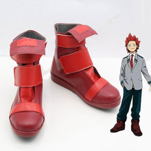 Botas Boku No Hero Academia Anime kirighima Eijirou Cosplay My Hero zapatos de Academia hechos a medida 2024 - compra barato