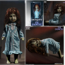 Pelúcia de 25cm mesco bonecas mortas viva horror figura de ação móvel articulada do exorcista brinquedo de terror presente de halloween 2024 - compre barato