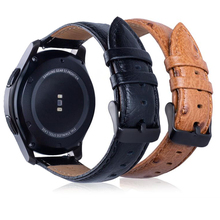 22mm 20mm huami amazfit bip leather strap Pebble Time for Samsung Gear sport S2 S3 Classic Frontier galaxy watch 42mm 46mm band 2024 - buy cheap