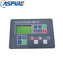 Gerador genset, unidade de controle de arranque automático amf20, painel de controle automático do gerador amf20 2024 - compre barato