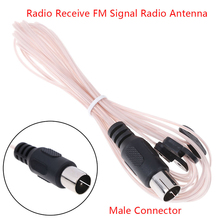 Portable Radio Antenna For TV Tuner Card Amplifier MD Desktop Radio Receive FM Signal Radio Antenna 2024 - buy cheap