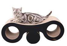 Seesaw Tunnels Cat Scratcher Lounge Bed with Catnip Fat Cat Bed Cardboard Paper High Quality 2024 - buy cheap