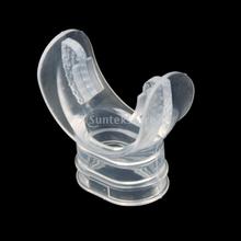 Clear Silicone Scuba Diving Mouthpiece Snorkel Regulator Replacement 2024 - buy cheap