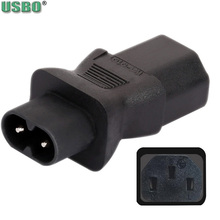 Atacado 10a 2.5a ce cobre iec320 c13 para c8 ups pdu conector de alimentação rewirable computador adaptador receptáculo converter tomada