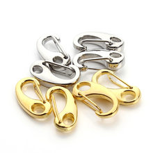 10pcs/lot 21*11mm Zinc Alloy Gold/Rhodium Color Lobster clasp Hooks for Necklace Chain and Bracelets DIY jewelry Making F3106 2024 - buy cheap