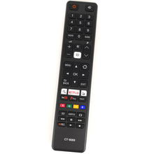 Novo controle remoto para tv toshiba, 3d netflix 43l3653db 43l3653db 49u6663db 65u6663db 2024 - compre barato