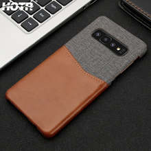 S10 Case Cloth PU Leather Cover for Samsung Galaxy S10 Plus S10 Lite Back Case for Samsung s8 s9 Plus Note 9 Note 8 Protect Case 2024 - buy cheap