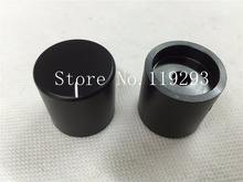 [BELLA]HIFI fever solid aluminum volume knob potentiometer knob black sliver blasting cap diameter 25 high 26 25x26--10PCS/LOT 2024 - buy cheap