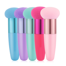 1pc Mushroom head Foundation Powder Puff Women Beauty Sponge Powder Puff With handle Smooth Shaped Professional Cosmetic Tool 2024 - buy cheap