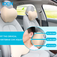 1PCS Car Headrest Neck Pillow for auto seat chair Memory Foam cotton mesh cushion Fabric Cover soft Head rest travel support 2024 - buy cheap