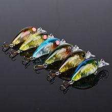 2016 New Free Shipping 6pcs/set 4.6cm/4g Fishing  Lures Shallow Crankbaits Isca Artificial Bait for Fishing Spinner 2024 - buy cheap