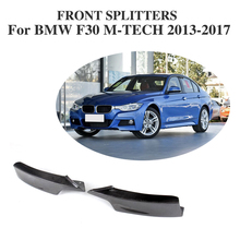 Распродажа, передний бампер F30 из углеродного волокна, сплиттер, фартук, щитки для BMW 3 серии F30 320i 325i 328i 335i M Sport Sedan 2013-2017 2024 - купить недорого