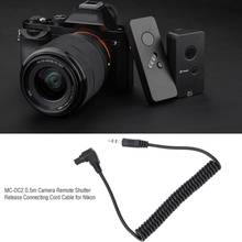 50-100cm 0.5m MC-DC2 Camera Remote Shutter Release Connecting Cord Cable for Nikon 7100/D7200/D7000/D5100/D5000/D3200 2024 - buy cheap