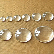 10Pcs Clear Glass Round Cabochons Transparent Dome for Jewelry Making DIY Findings 8mm 10mm 12mm 14mm 16mm 18mm 20mm 25mm 30mm 2024 - купить недорого