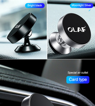 Универсальная Магнитная автомобильная подставка для телефона OLAF с магнитным креплением на вентиляционное отверстие подставка для мобильного телефона Автомобильный держатель для iPhone XS Max Samsung 2024 - купить недорого