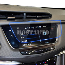 Para cadillac xt5 vidro temperado gps navegação protetor de tela 2016-2019 1 pçs acessórios do carro interior decoração do carro guarnição 2024 - compre barato