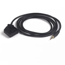 AUX входной кабель адаптера 3,5 мм разъем MP3 для Benz Mercedes CLK SL SLK w168 w202 w203 w208 w209 w211 w461 w463 w164 R170 2024 - купить недорого