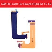 Genuine LCD Flex Cable For Huawei MediaPad T1 8.0 S8-701U T1-821W T1-823L LCD Connect MotherBoard Flex Ribbon Replacement Repair 2024 - buy cheap