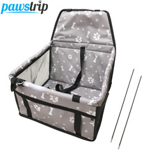 Pawstrip 11 cores pet transportadora cão cesta de assento de carro pequeno cão impulsionador assento de viagem ao ar livre cão portador saco gato rede 40*30*25cm 2024 - compre barato
