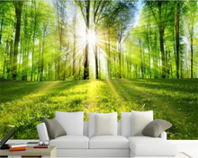 beibehang wallpaper for walls 3 d Huge forest landscape full house 3d room wallpaper TV background wall wall papers home decor 2024 - buy cheap