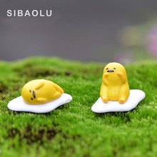 Mr. yolk miniaturas em miniatura, figuras em miniatura, jardim de fadas, musgo, micro paisagem, ornamentos, brinquedo de resina para bebês, decoração de natação 2024 - compre barato
