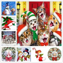 % Christmas Card Gift Santa Claus 5d diy full Diamond Painting Cross Stitch Wall Decor Diamond Embroidery Rhinestone Mosaic Home 2024 - buy cheap