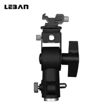 Metal Camera D Type Flash Shoe Umbrella Holder Mount Light Stand Bracket Swivel for Speedlite Flash 2024 - buy cheap