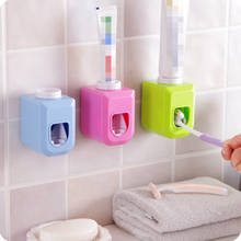 Automatic Toothpaste Dispenser Tooth Brush Toothpaste Holder Tooth Paste Tube Squeezer Dispenser Free Squeeze Out Bathroom Sets 2024 - buy cheap