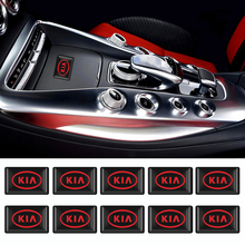 10Pcs 3D Decorations Stickers Decals Emblem Badge For KIA K2 K3 K5 Sorento Sportage R Rio Soul Picanto Auto Styling Accessories 2024 - buy cheap