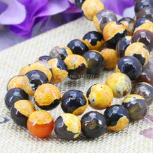 Accessories Onyx Beads Carnelian Faceted Round DIY Loose Natural Stone Ornaments 6mm 8mm 10mm 12mm Women Girls Gifts Jewelry 2024 - buy cheap