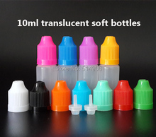 500pcs 10ml PE Plastic Dropper Bottles 10ml E Liquid Refillable Vials With Childproof Cap& Long Fine Tips 2024 - buy cheap