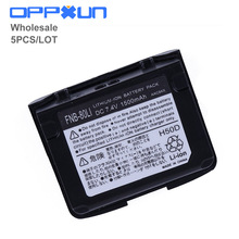 OPPXUN 5PCS FOR YAESU FNB-80Li Lithium-ion battery for YAESU VX7R VX-5 VX-5R VX-5R VX-6R VX-6E VX-7R VXA-700 VXA-7 radio 1500mAh 2024 - buy cheap