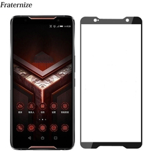 Protector de pantalla de pegamento completo vidrio templado para teléfono Asus ROG ZS600KL Pantalla de cobertura completa película de protección de vidrio para Asus ROG 2024 - compra barato