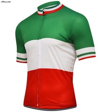 New Classical 2018 ITALIA National Flag Team Maillot Cycling Jersey Customized Orolling Tops 2024 - buy cheap
