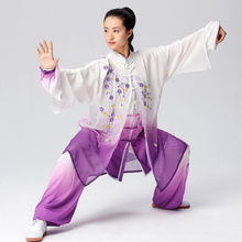 Chinese Tai chi uniform Martial arts clothes Taiji boxing garment kungfu outfit for women men children girl boy kids adults 2024 - buy cheap