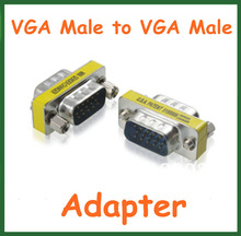 20pcs VGA Male to VGA Male Computer Adapter VGA Male to Male Connector Extender 2024 - buy cheap