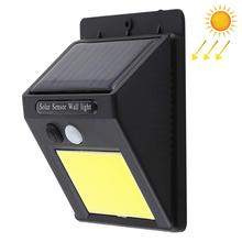 Lámpara Solar LED COB para exteriores, luz de pared impermeable con Sensor de movimiento, iluminación de seguridad con fácil instalación para Patio y Patio 2024 - compra barato