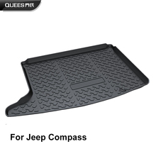 Quees personalizado ajuste carga forro bandeja esteira para jeep compass 2nd geração mp/552 2016 2017 2018 2024 - compre barato