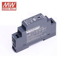 Original MEAN WELL HDR-15W ultra slim 5V 12V 15V 24V DIN Rail Power Supply 86-264VAC input 15W DR industrial power supply CE UL 2024 - compre barato