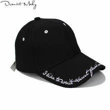 2018 Fashion Letter embroidery Baseball Cap  Snapback Caps Casquette Hats Fitted Casual Gorras Hip Hop Dad Hats For Men Women 2024 - buy cheap
