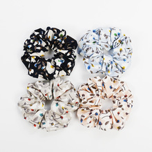 Floral Scrunchies Hair Ties Women Elastic Hair Bands Girls Headwear Ponytail Holder Patchwork Scrunchie Printed Gumki Do Wlosow 2024 - buy cheap