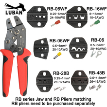 MINI EUROP STYLE crimping tool crimping plier die sets for RB series RB-05WF RB-06 RB-06WF RB-16WF RB-28B RB-48B  jaws 2024 - buy cheap