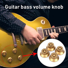 Potentiometer Cap Knob Cap Timbre Guitar Accessories Switch Cap 4pcs Gold Practical Sturdy Durable Equipment 2024 - buy cheap